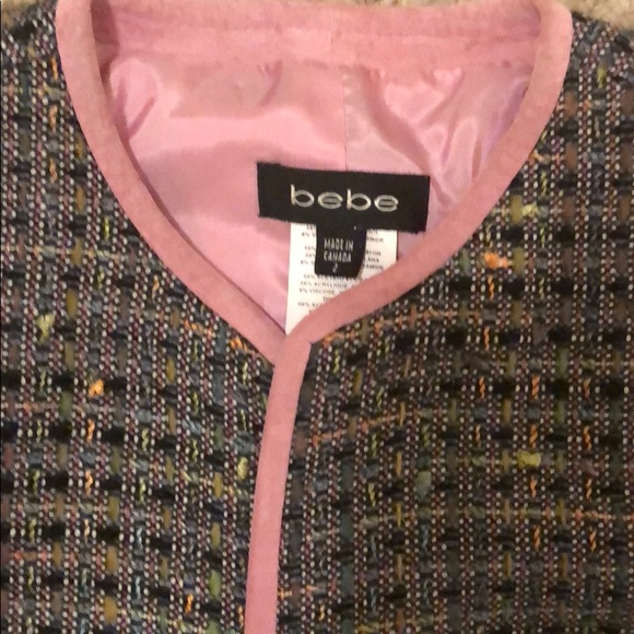 Like new BeBe Tweed Jacket / Blazer . Adorable! - Picture 7 of 8